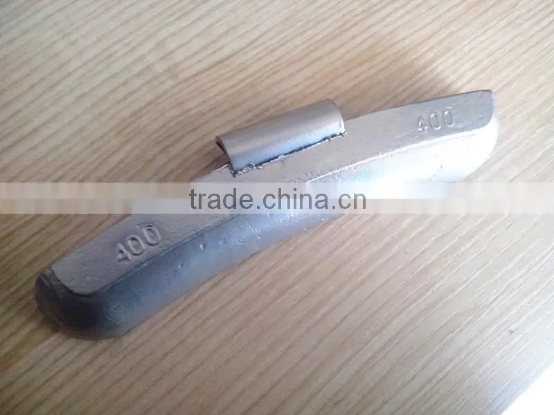 Direct factory price Pb clip on wheel weight for middle bus