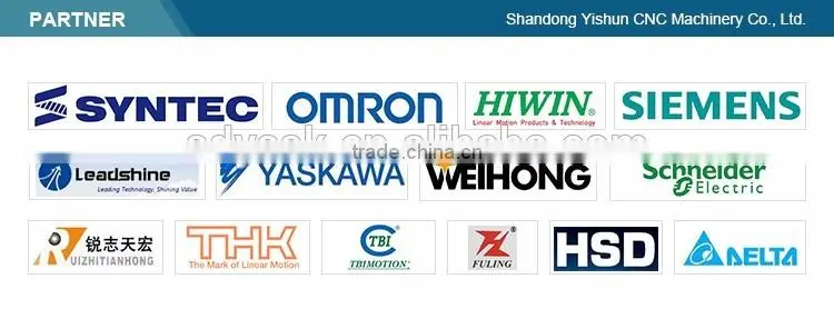 factory price atc woodworking cnc router with servo motor and hys spindle drilling and milling machine
