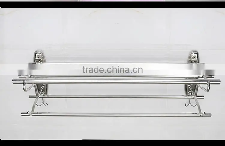 Wesda Bathroom Hardware Set metal bathroom hotel towel shelf a081