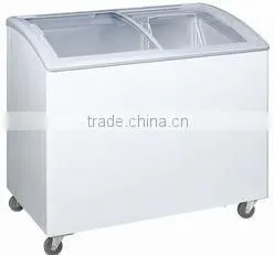 ice cream freezer with ETL glass door freezer display for ice cream