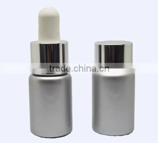 10ml glass tube bottle with dropper or screw metal cap pharmaceutical vial