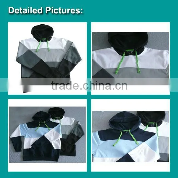 Customized design plain long sleeve sweatershirt/long sleeve hoody/cut and sewn long sleeve hoody