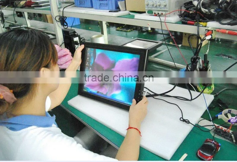 15 inch touch LCD monitor (4:3) with VGA/AV,TV touch screen monitor wifi