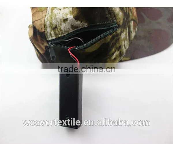 Custom your own logo Camo flage Led Snapback Cap High Quality