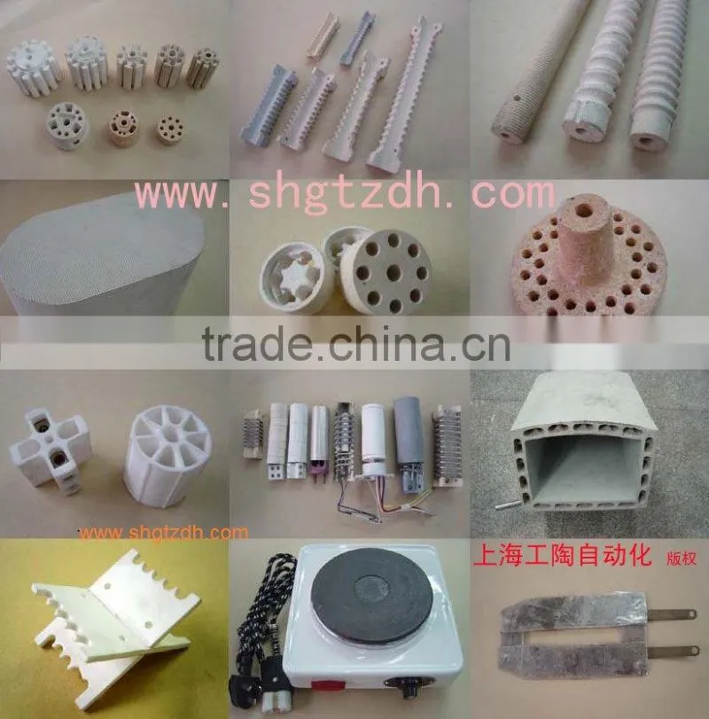 Textile cearmic tube,Al2O3 ceramic part