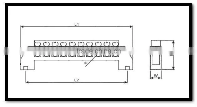 terminal block connector 6P