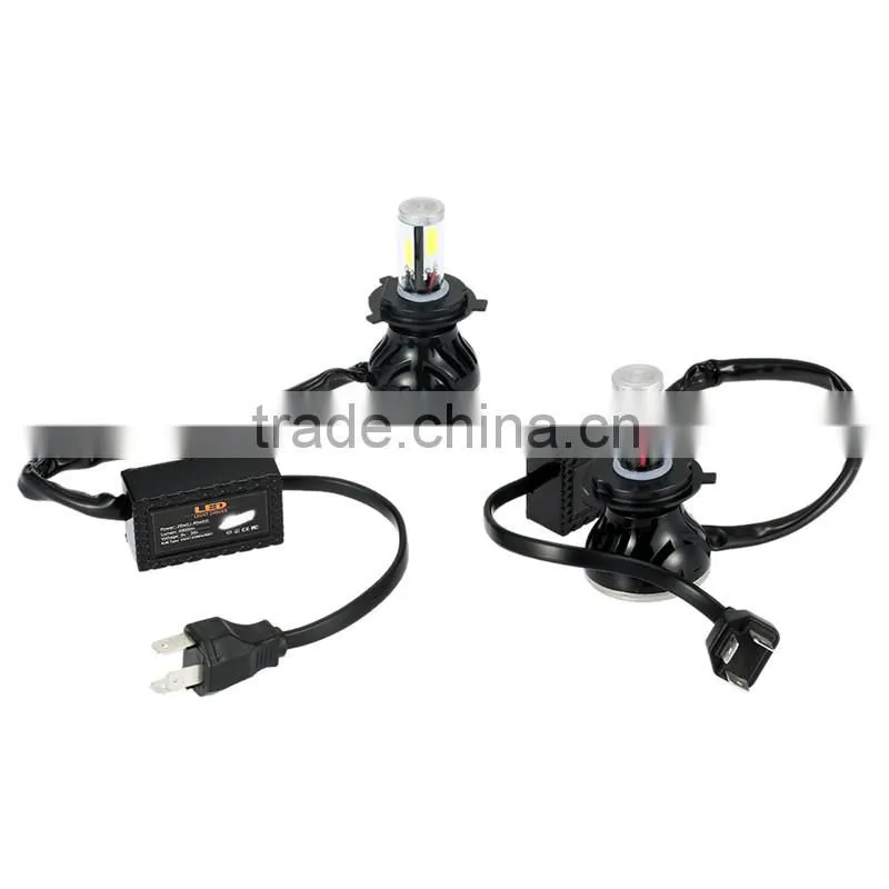 NEW Design Good heat disspation H4 LED led headlight Car Upgrade Conversion Bulb
