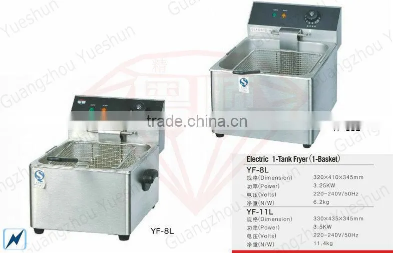 Factory manufacturing professional electric fryer stainless steel