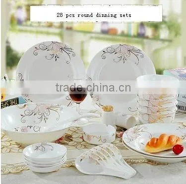 56 pcs Middle East Style Ceramic Dinnerware Tableware Set