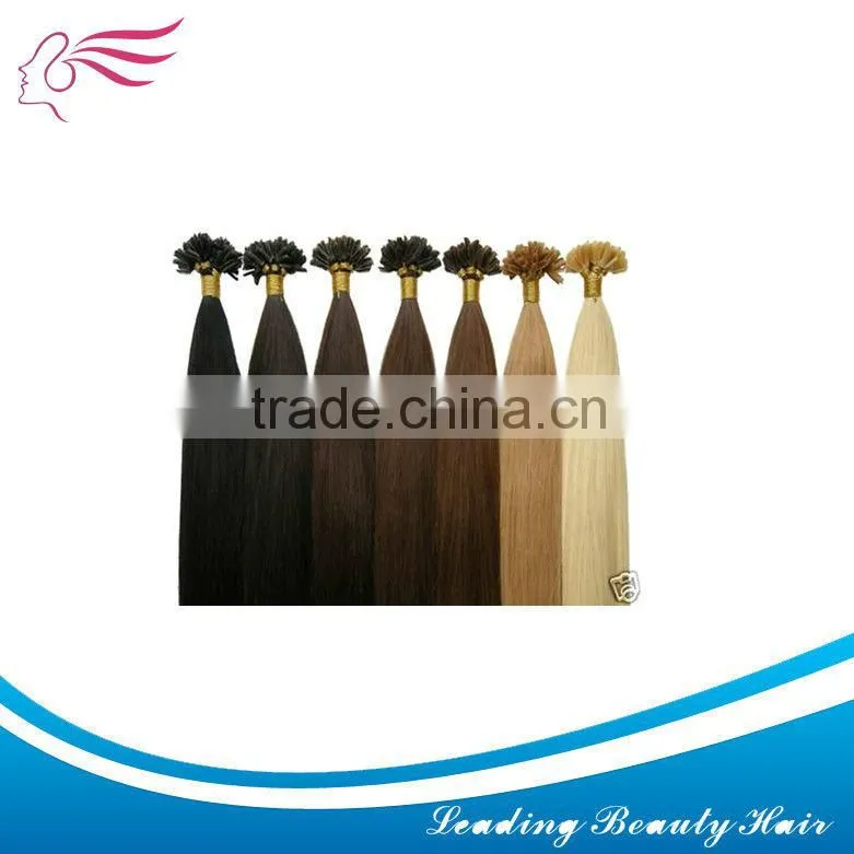 Pre-bonded hair made in china with good price and high quality