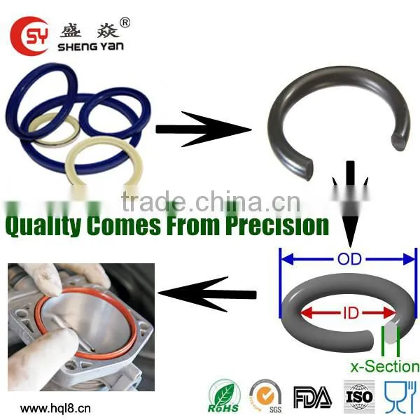 china supplier supply silicone o ring seals