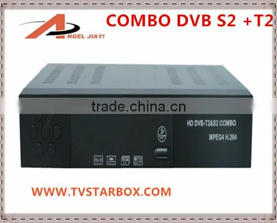 best quality combo receiver dvb s2/t2 receiver dvb s2+t2+t digital satellite receiver