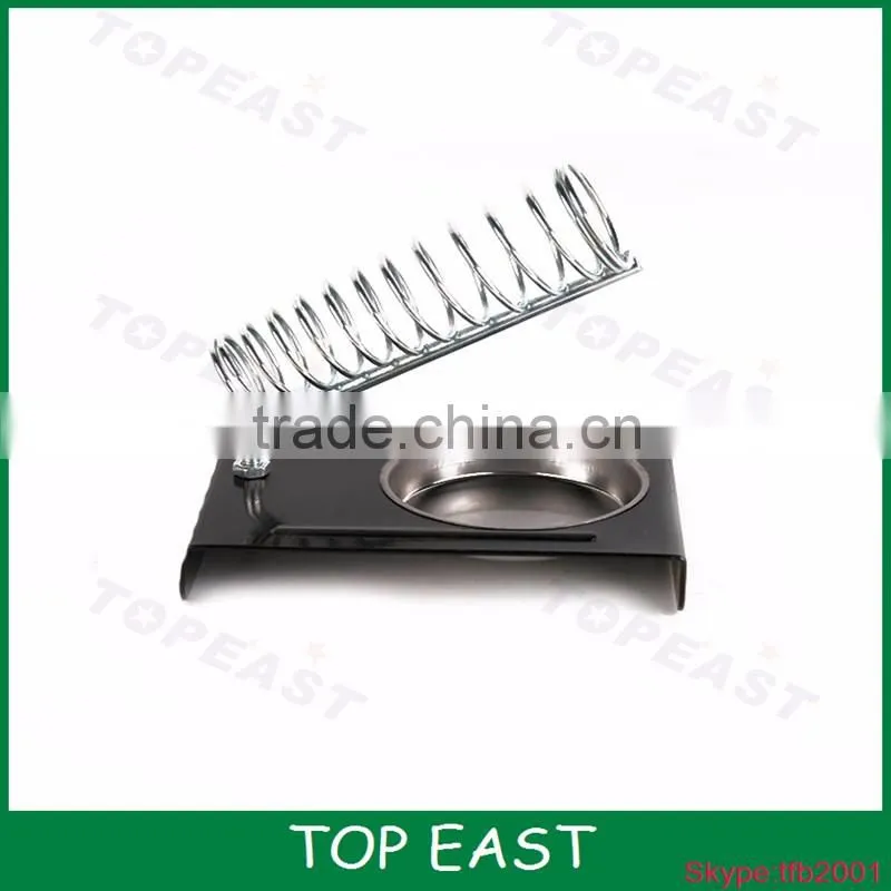 TP-012 Soldering Iron Support Stand Station Metal Base Rectangle Stand Holder Base Support Station Safety Protecting Base