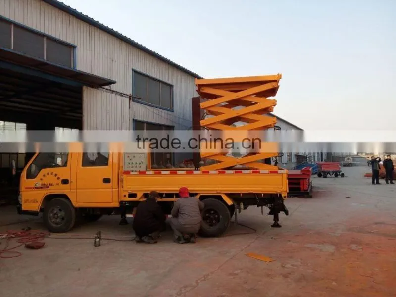 Automatically hydraulic truck mounted Aerial Lifts