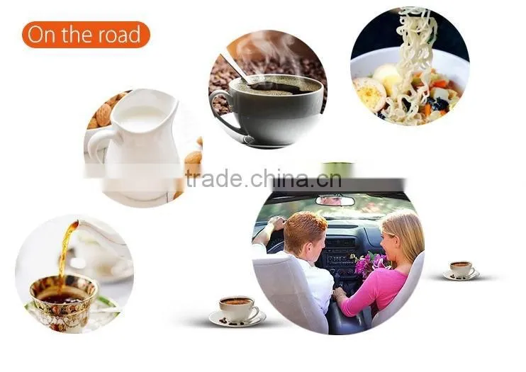Car Travel Coffee and Tea Flasks Mug Water Heated Boil Cup