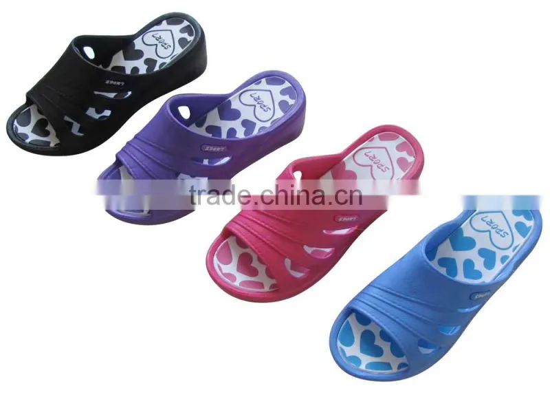 2015 Hot sale Colorful outdoor/indoor eva slipper for women