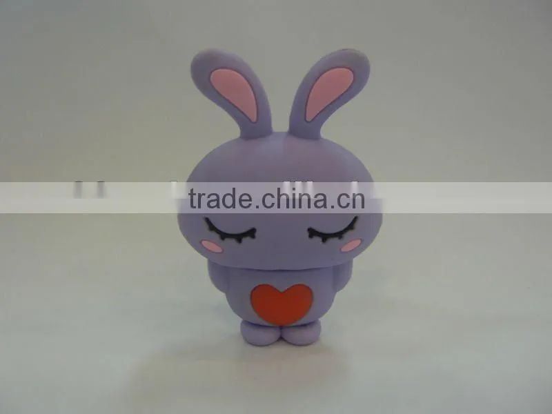 Cartoon character animal shape usb flash drive for kids