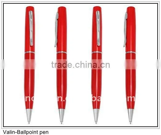 Red copper pen for the hotal open