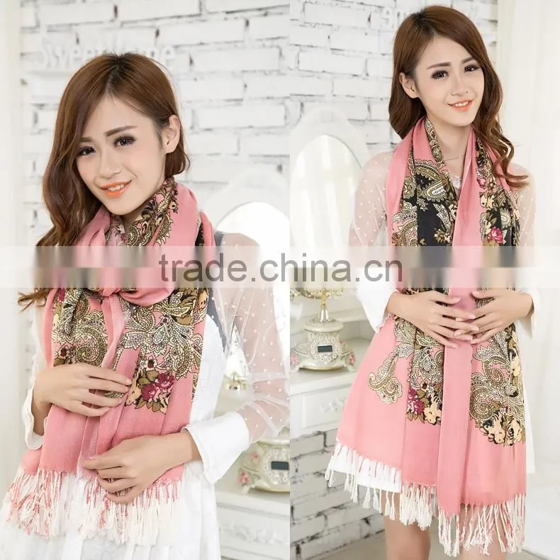 Long Fashion Casual Warm Lady Scarf Wrap Women Shawl