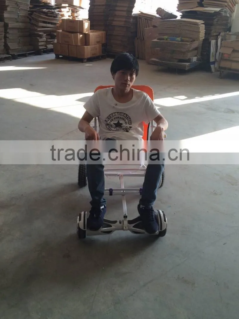 2016 new arrival hoverboard cart four wheel self-balancing electric scooter
