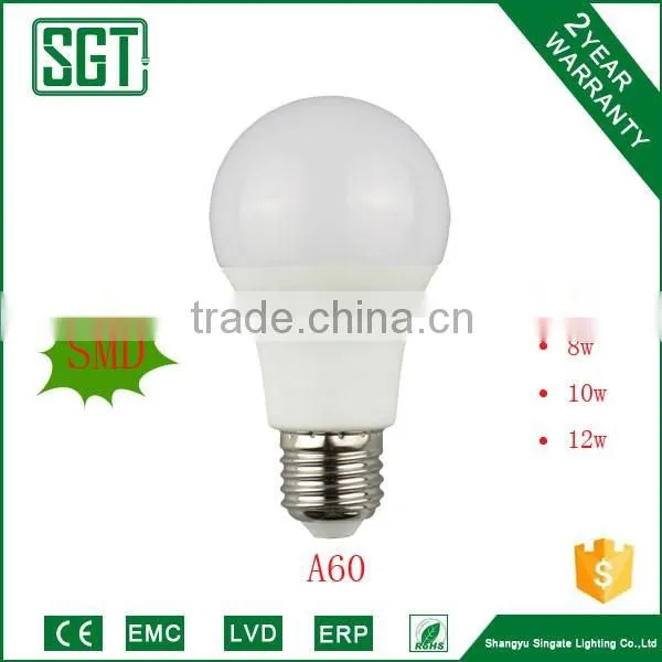 2015 fashional promotion e27 led bulb 10w SMD 2835 for 30% off