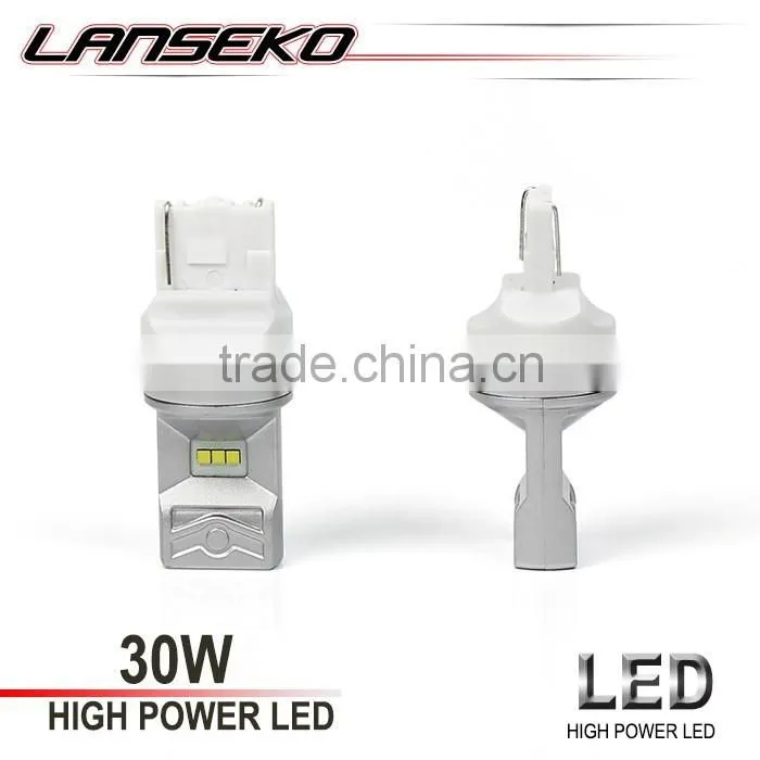 New auto led fog light 7440 7443 high power 800lm 30w led brake light, led back-up light