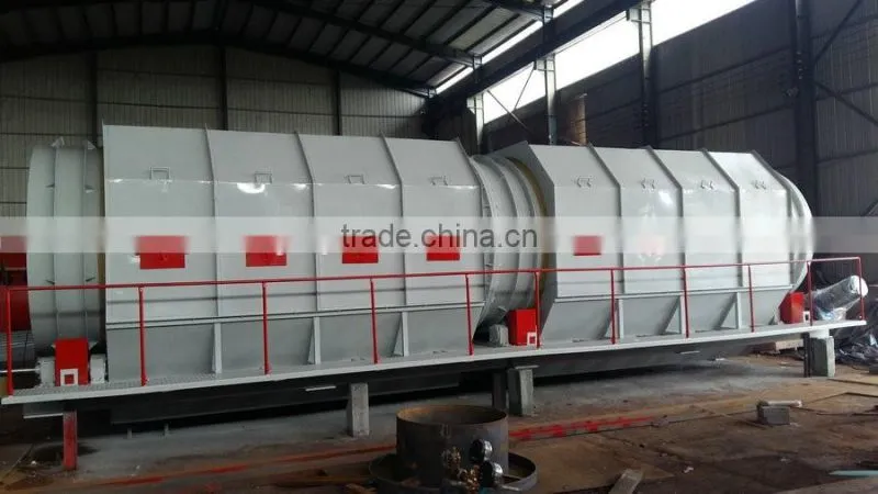 Waste Recycling Plant Trommel Screen For Organic Fertilizer