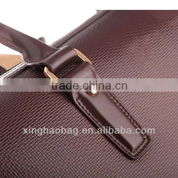 Men's bag! genuine leather laptop bag briefcase