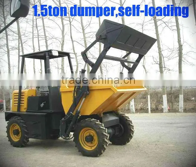 wheel dumper 1ton 5ton,cabin,self-loading,dumper truck