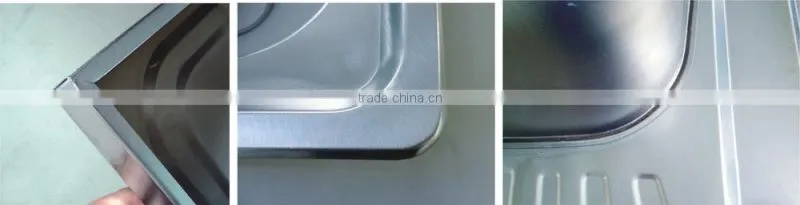 single bowl stainless steel kitchen sink
