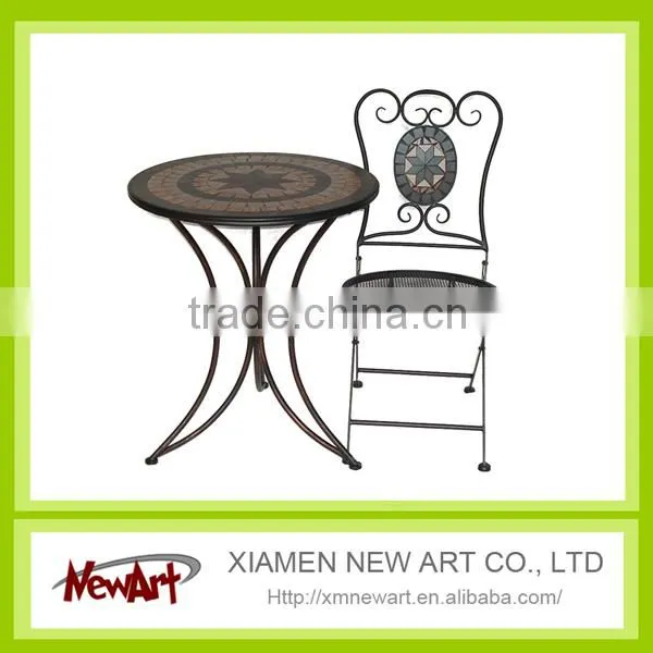 Metal outdoor mosaic furniture, mosaic furniture designs