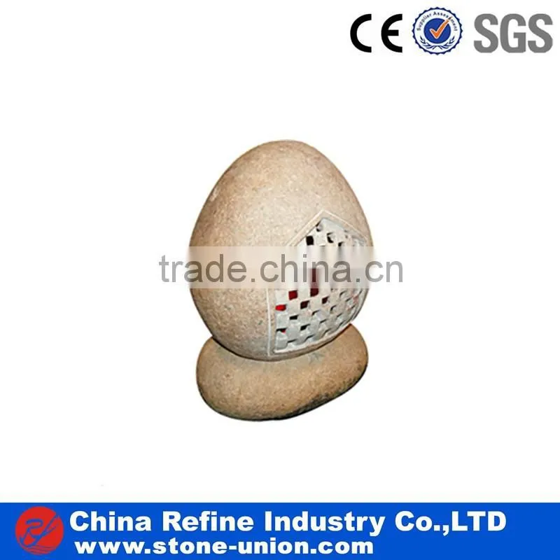 Stone Granite lantern for garden outdoor decoration
