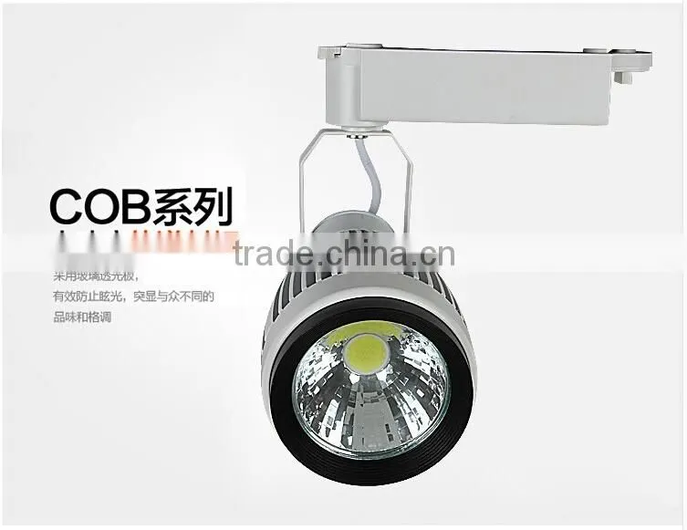 Factory Sales 10w 20W 30W COB LED Track Light The Clothing Store LED Spotlights LED Rail Light