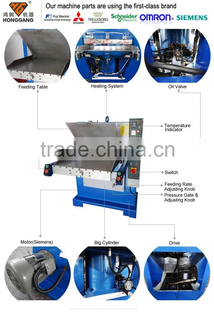 precision hydraulic leather craft tools embossing machine