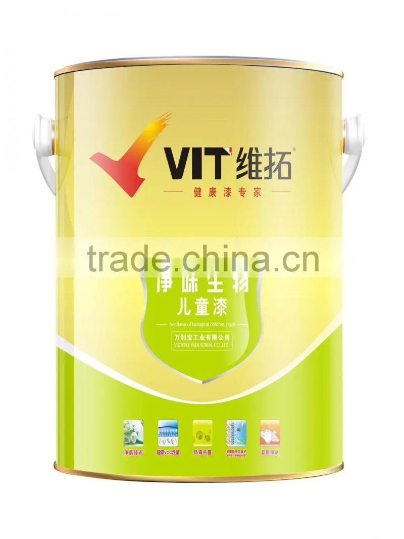 Interior wall paint/coating (special for children room decoration)