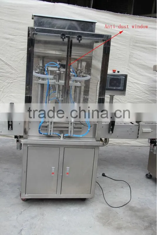 Automatic shower bath and liquid filling machine