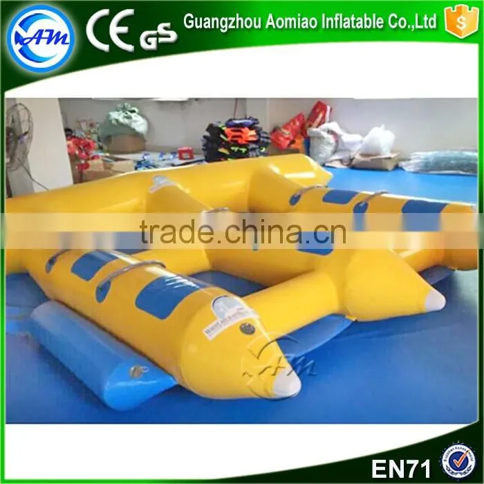 Hot sale flyfish banana boat inflatable flyfish for water game