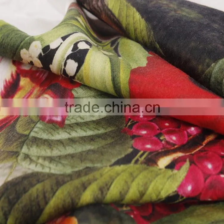 New animal and flower digital product poplin printing fabric cotton textiles