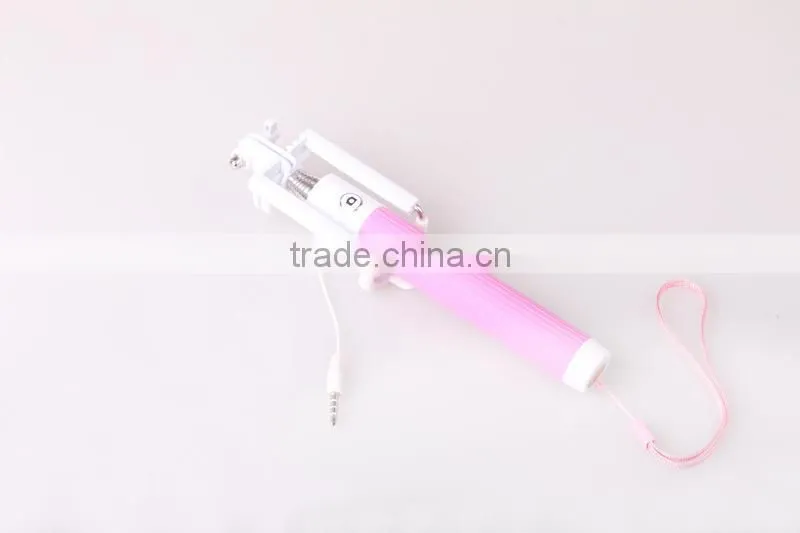 Mini Smartphone with cable selfie stick for camera