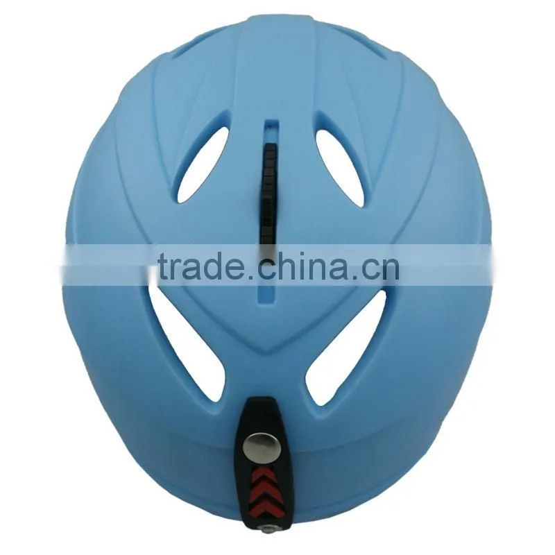 gloss/matte skiing helmet snowboard helmet with colorful shell