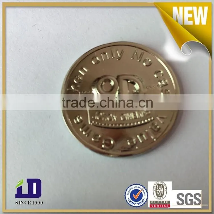 high quality custom metal token coin import cheap goods from china
