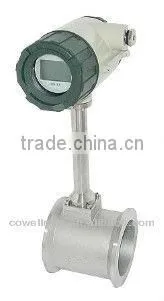 clamp type LUGB series Vortex flow meter for gas,liquid,steam