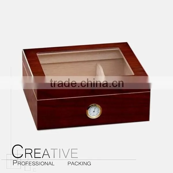 Noble wooden cigar humidor custom wooden cedar humidor