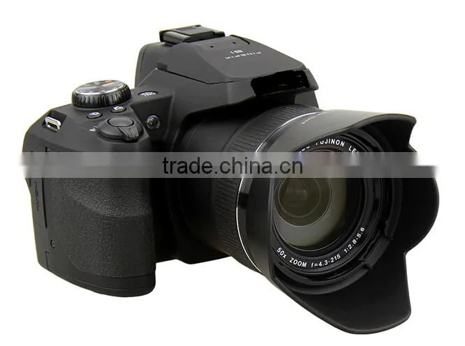 JJC LH-JS1 BLACK Lens Hood 62mm Lens Hood Bayonet Flower Lens Hood Pental Style For FUJIFILM LH-S1