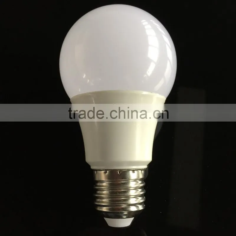 China E27 LED Light Bulb Plastic Cover with Heat Sink Aluminum 10W