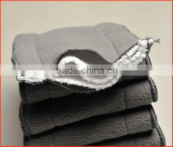 soft insert 5layers charcoal diaper inserts