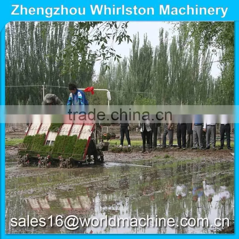 High efficiency 8 rows riding type agriculture rice planter machine price