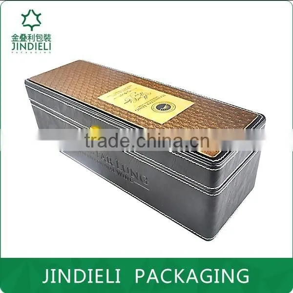 High quality wooden gift box for wine packaging