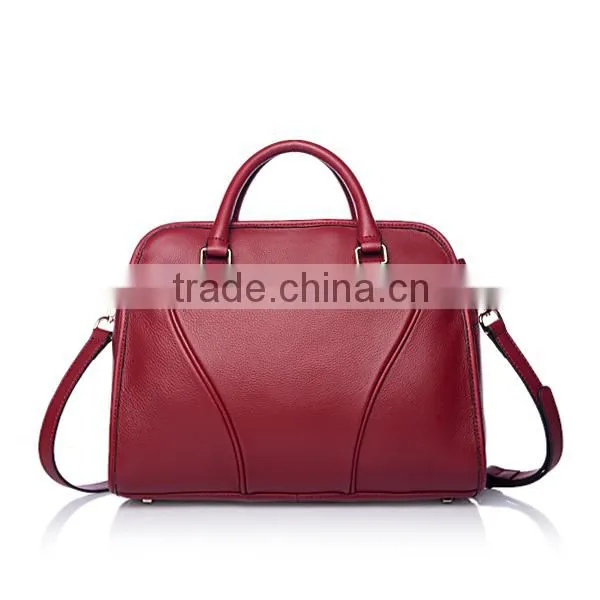Promotional carry genuine leather women bag