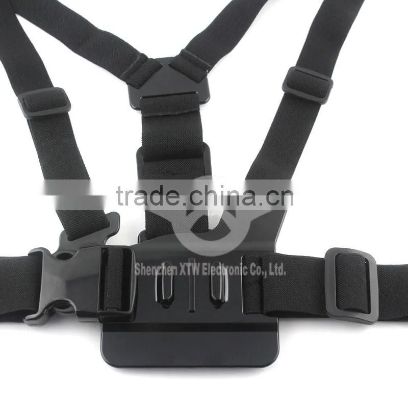 A model: chest body strap for GoPro Hero 2/3/3+/4/4 Session shape the same as original one